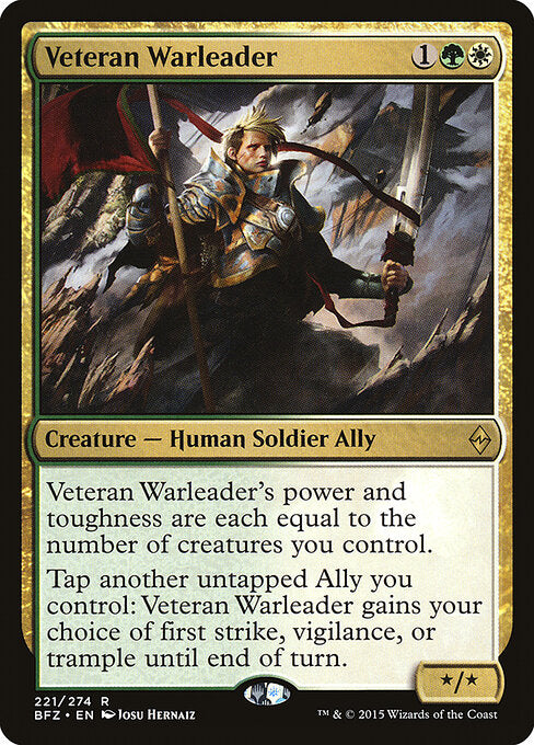 Veteran Warleader - Battle for Zendikar