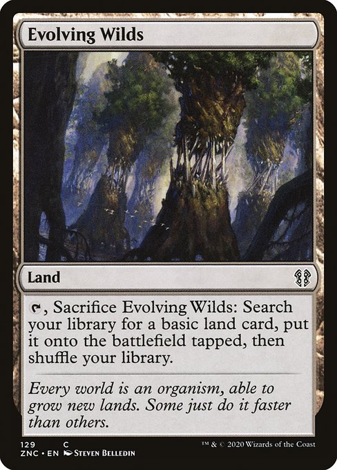 Evolving Wilds - Commander: Zendikar Rising