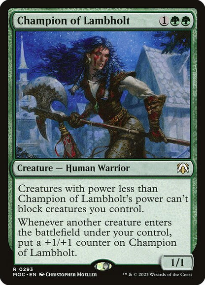 Champion of Lambholt - Commander: March of the Machine
