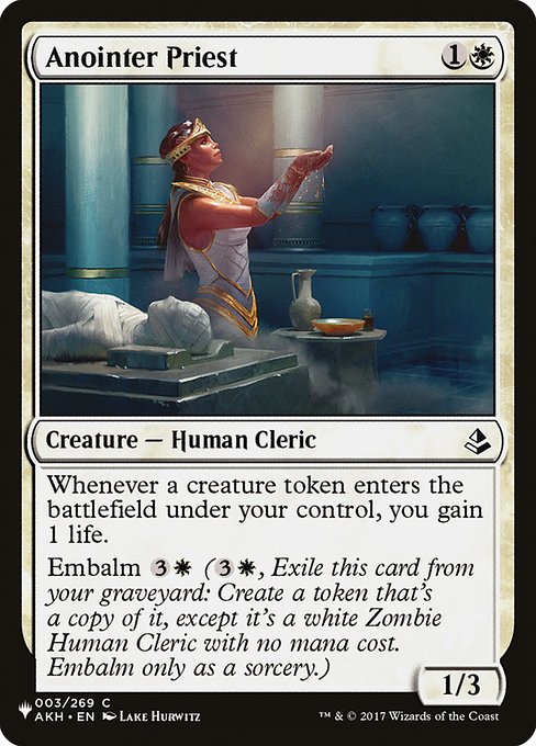 Anointer Priest - The List Reprints
