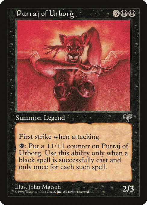 Purraj of Urborg - Mirage