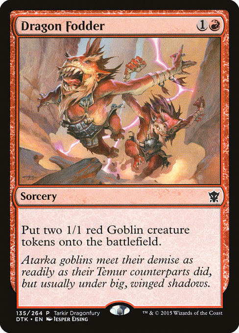 Dragon Fodder - Tarkir Dragonfury Promos