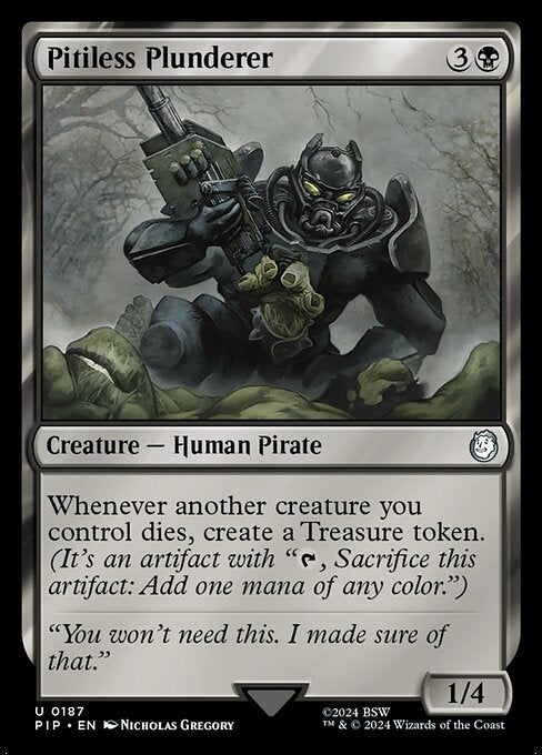 Pitiless Plunderer - Universes Beyond: Fallout