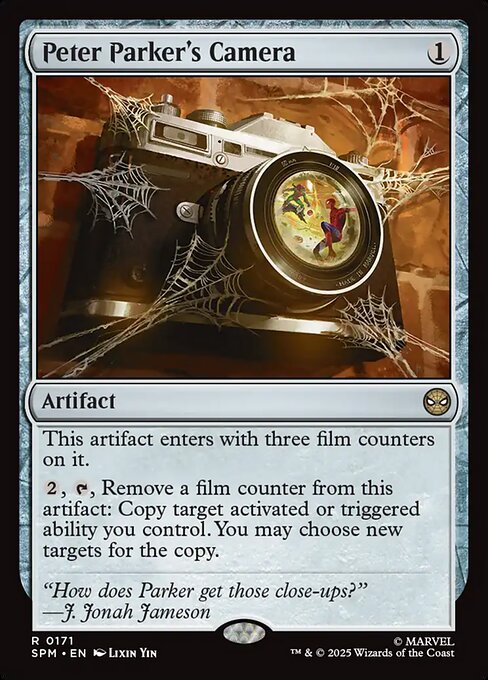 Peter Parker's Camera (Foil) - Marvel's Spider-Man