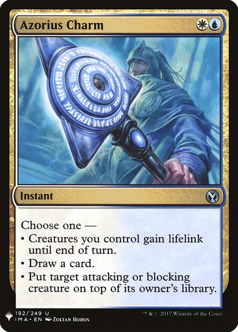 Azorius Charm - The List Reprints