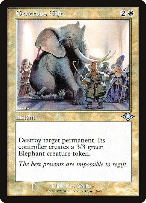 Generous Gift (Retro Frame) - Modern Horizons