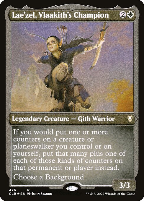 Lae'zel, Vlaakith's Champion (Foil Etched) - Commander Legends: Battle for Baldur's Gate