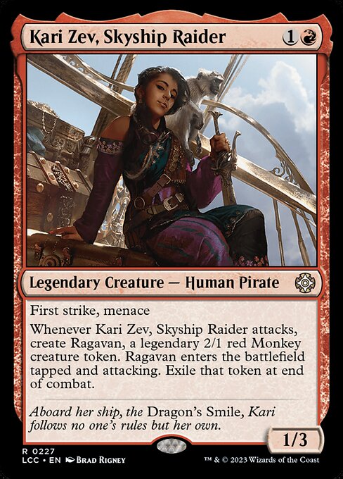 Kari Zev, Skyship Raider - Commander: The Lost Caverns of Ixalan