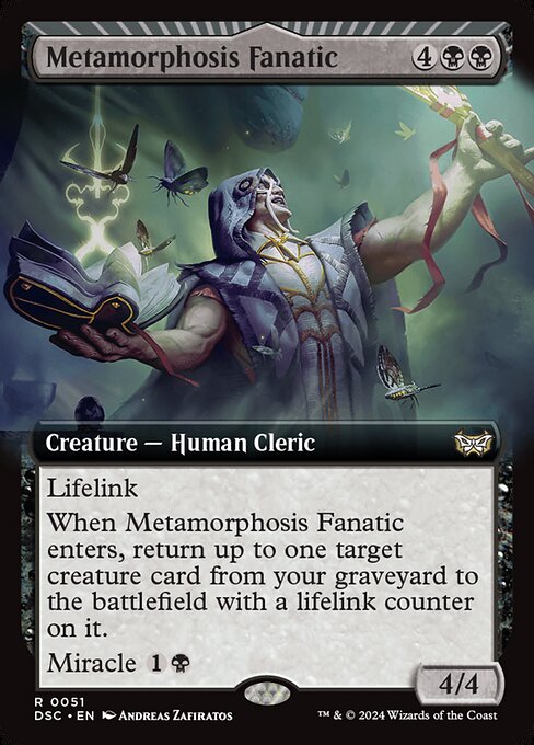 Metamorphosis Fanatic (Extended Art) - Commander: Duskmourn: House of Horror