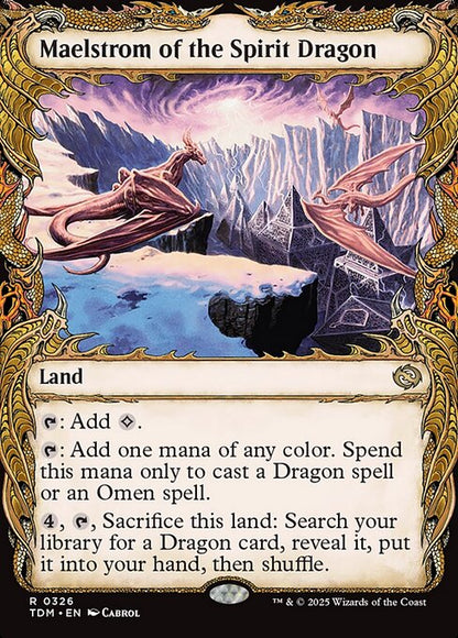 Maelstrom of the Spirit Dragon (Showcase) - Tarkir: Dragonstorm