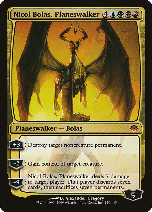 Nicol Bolas, Planeswalker (Foil) - Conflux