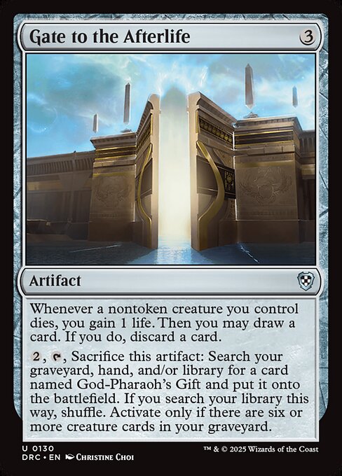 Gate to the Afterlife - Commander: Aetherdrift