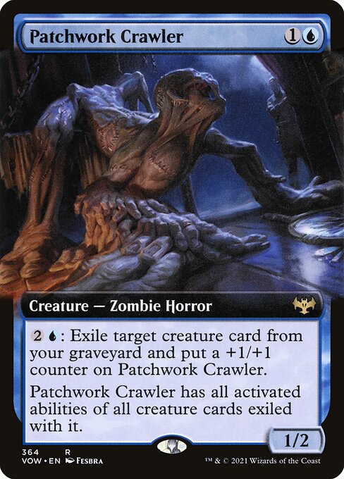 Patchwork Crawler (Extended Art) - Innistrad: Crimson Vow