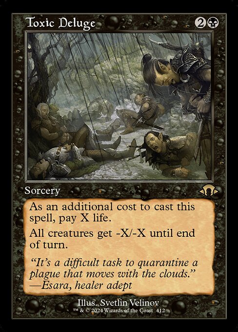 Toxic Deluge (Retro Frame) - Modern Horizons 3
