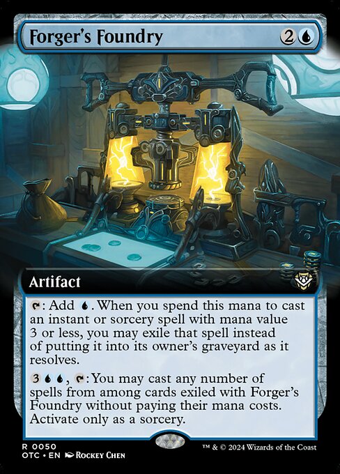 Forger's Foundry (Extended Art) - Commander: Outlaws of Thunder Junction