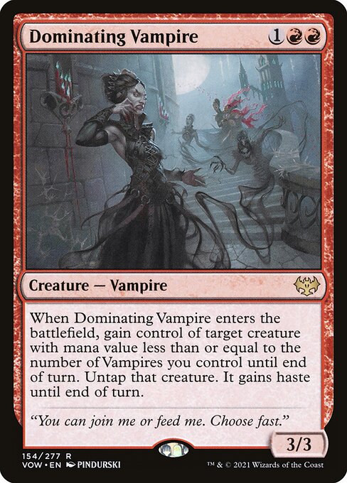 Dominating Vampire - Innistrad: Crimson Vow