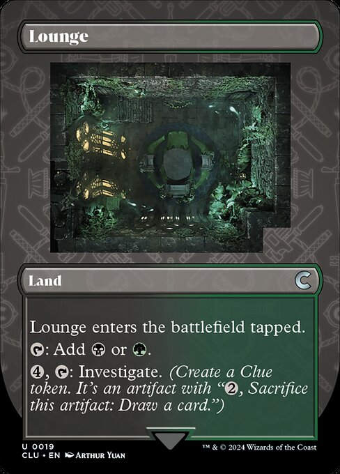 Lounge (Borderless) - Ravnica: Clue Edition