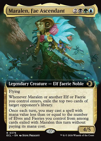 Maralen, Fae Ascendant (Extended Art) - Lorwyn Eclipsed