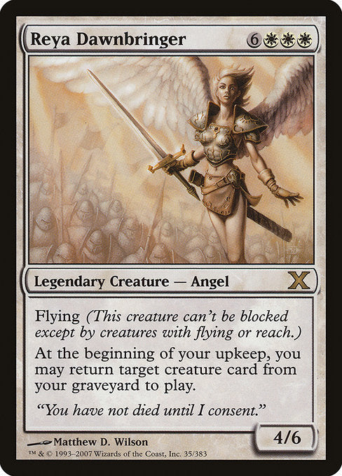Reya Dawnbringer - 10th Edition