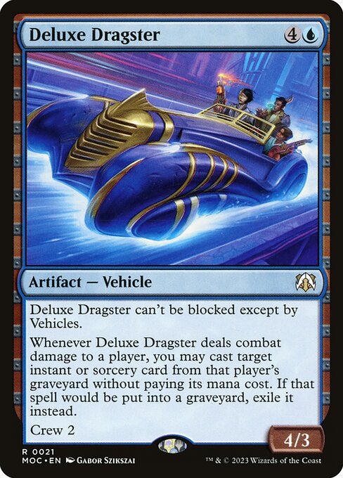 Deluxe Dragster - Commander: March of the Machine