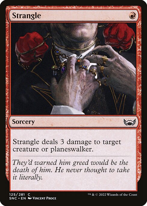 Strangle - Game Day & Store Championship Promos