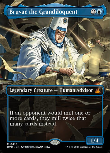 Bruvac the Grandiloquent (Anime Borderless) - Ravnica Remastered