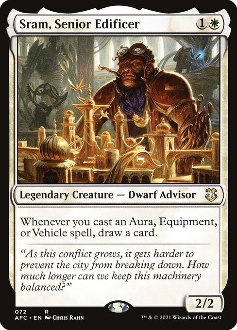Sram, Senior Edificer - Commander: Adventures in the Forgotten Realms