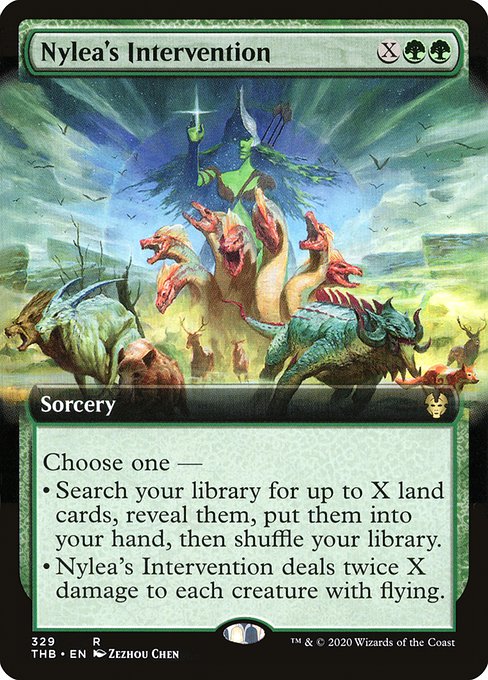 Nylea's Intervention (Extended Art) - Theros Beyond Death