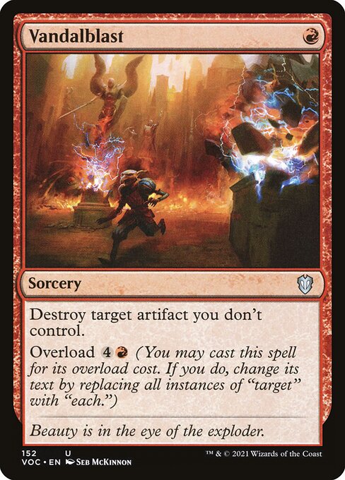 Vandalblast - Commander: Innistrad: Crimson Vow