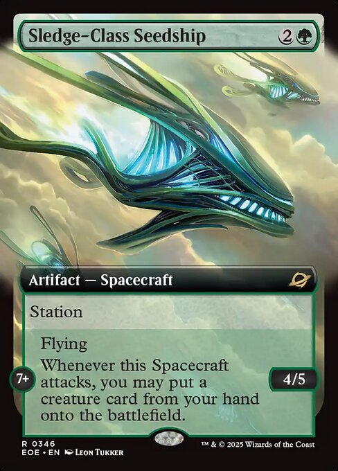 Sledge-Class Seedship (Extended Art) - Edge of Eternities