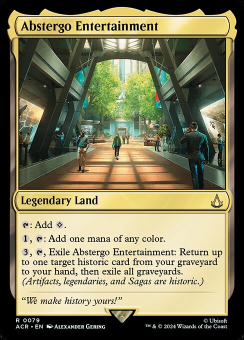 Abstergo Entertainment (Foil) - Universes Beyond: Assassin's Creed