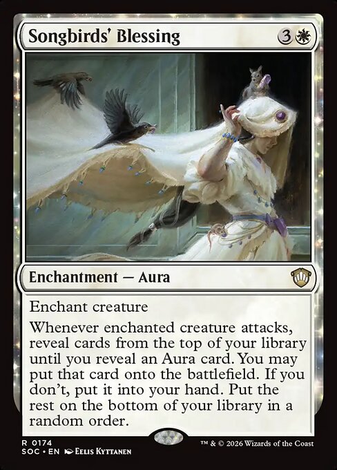 Songbirds' Blessing - Commander: Secrets of Strixhaven