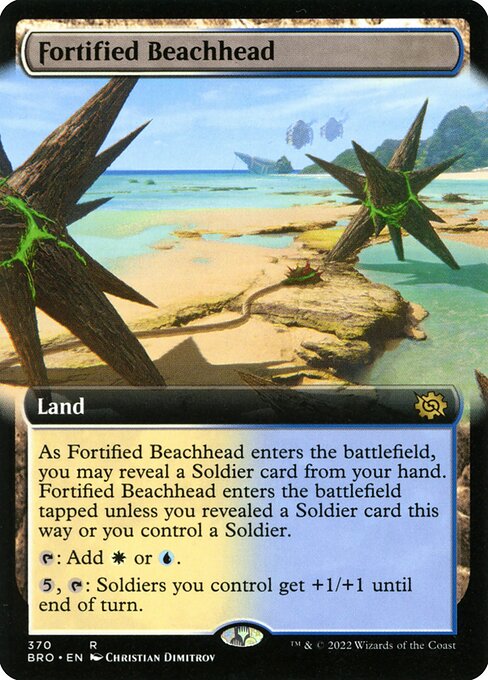 Fortified Beachhead (Extended Art) - The Brothers' War