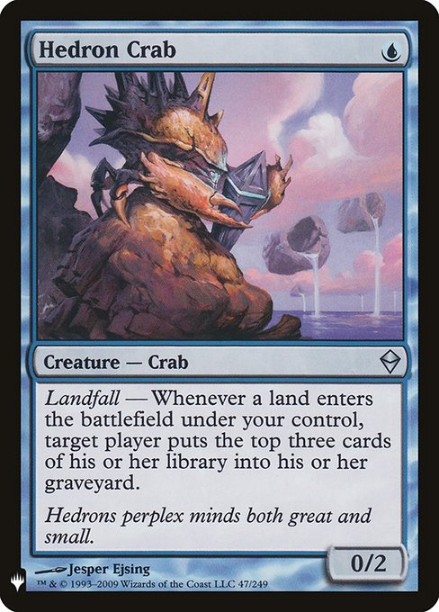 Hedron Crab - The List Reprints