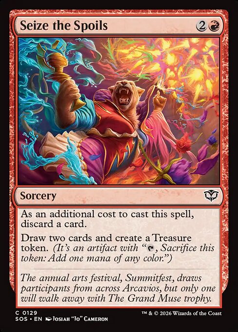 Seize the Spoils - Secrets of Strixhaven