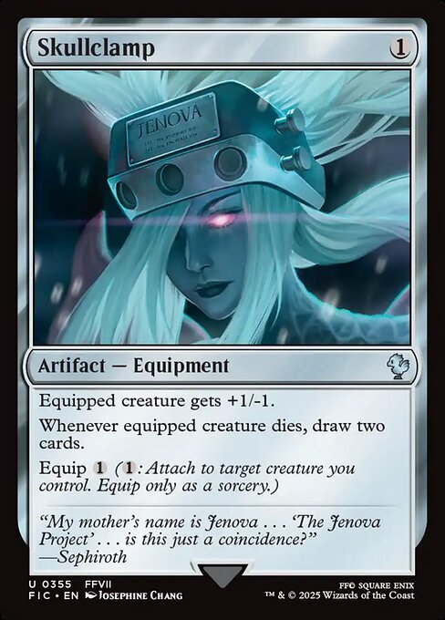 Skullclamp - Commander: FINAL FANTASY
