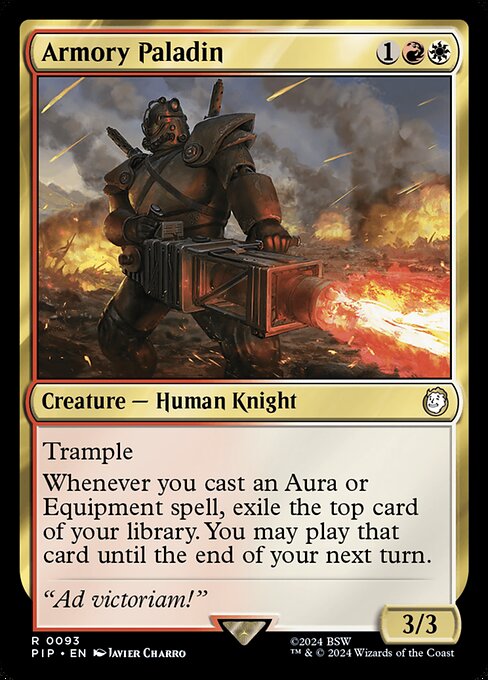 Armory Paladin - Universes Beyond: Fallout