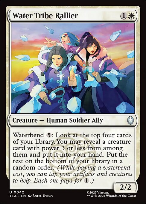 Water Tribe Rallier (Foil) - Avatar: The Last Airbender