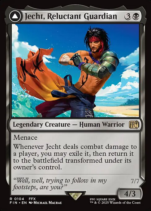 Jecht, Reluctant Guardian - FINAL FANTASY