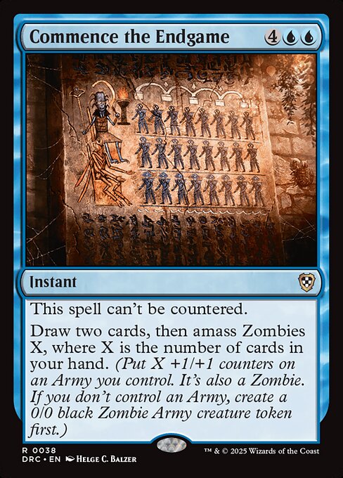 Commence the Endgame - Commander: Aetherdrift