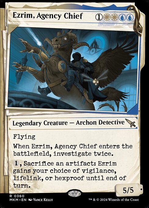 Ezrim, Agency Chief (Showcase) - Murders at Karlov Manor