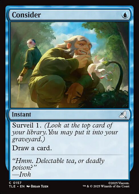 Consider (Foil) - Avatar: The Last Airbender: Eternal-Legal