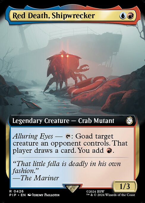 Red Death, Shipwrecker (Extended Art) - Universes Beyond: Fallout