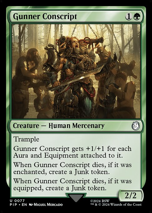Gunner Conscript - Universes Beyond: Fallout