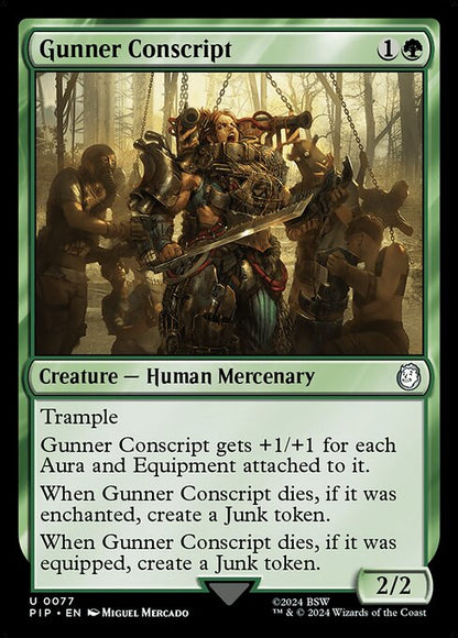 Gunner Conscript - Universes Beyond: Fallout