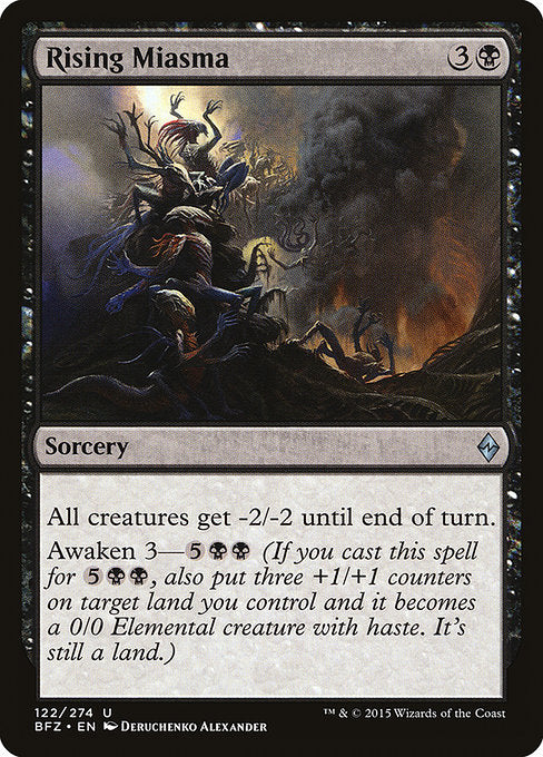 Rising Miasma - Battle for Zendikar
