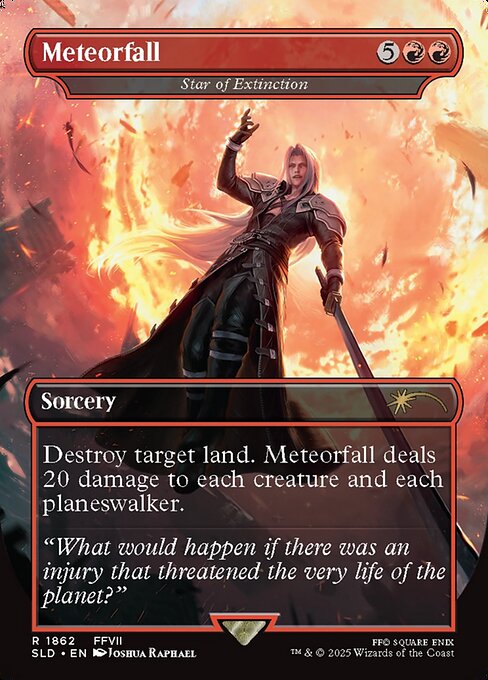 Meteorfall - Star of Extinction - Secret Lair Drop Series