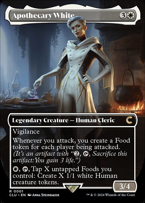 Apothecary White (Borderless) - Ravnica: Clue Edition