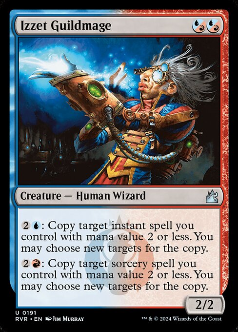 Izzet Guildmage (Foil) - Ravnica Remastered