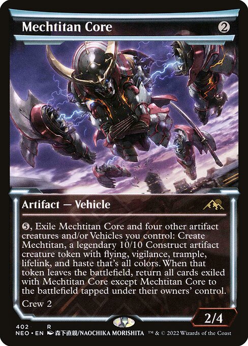 Mechtitan Core (Showcase) (Foil) - Kamigawa: Neon Dynasty